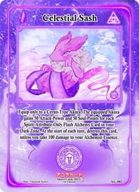 Celestial Sash - Afelium Unleashed [1st Edition] - Akora TCG card