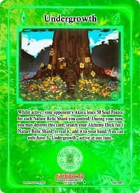 Undergrowth - Afelium Unleashed [1st Edition] - Akora TCG card