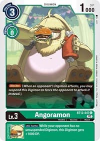Angoramon - Versus Royal Knights - Digimon Card Game card
