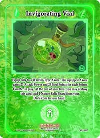 Invigorating Vial - Afelium Unleashed [1st Edition] - Akora TCG card