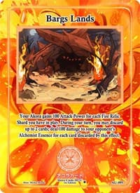 Bargs Lands - Afelium Unleashed [1st Edition] - Akora TCG card