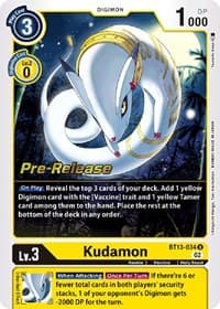 Kudamon - Versus Royal Knights Pre-Release Cards - Digimon Card Game card