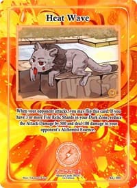 Heat Wave - Afelium Unleashed [1st Edition] - Akora TCG card