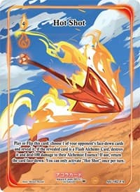 Hot Shot (Full Art) - Afelium Unleashed [1st Edition] - Akora TCG card