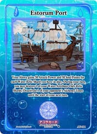 Estorum Port - Afelium Unleashed [1st Edition] - Akora TCG card