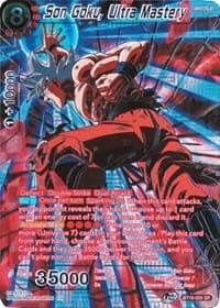 Son Goku, Ultra Mastery (Alternate Art) - Collector's Selection Vol. 3 - Dragon Ball Super: Masters card