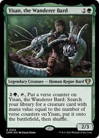 Yisan, the Wanderer Bard - Commander Masters - Magic: The Gathering card