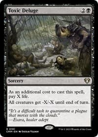 Toxic Deluge - Commander Masters - Magic: The Gathering card