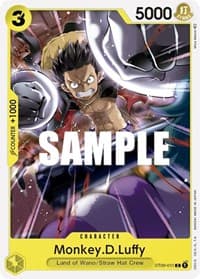 Monkey.D.Luffy - ST-09: Starter Deck 9 Yamato - One Piece Card Game card