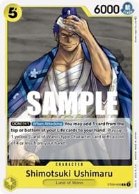Shimotsuki Ushimaru - ST-09: Starter Deck 9 Yamato - One Piece Card Game card