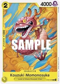 Kouzuki Momonosuke - ST-09: Starter Deck 9 Yamato - One Piece Card Game card