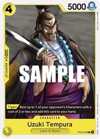 Uzuki Tempura - ST-09: Starter Deck 9 Yamato - One Piece Card Game card