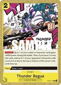 Thunder Bagua - ST-09: Starter Deck 9 Yamato - One Piece Card Game card