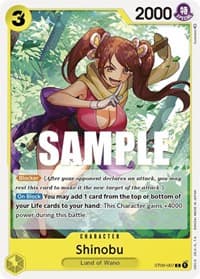 Shinobu - ST-09: Starter Deck 9 Yamato - One Piece Card Game card