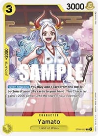 Yamato (012) - ST-09: Starter Deck 9 Yamato - One Piece Card Game card