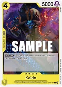 Kaido - ST-09: Starter Deck 9 Yamato - One Piece Card Game card