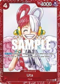 Uta (Premium Card Collection -ONE PIECE FILM RED Edition-) - One Piece Promotion Cards - One Piece Card Game card