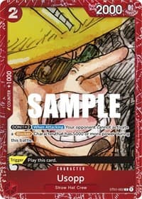 Usopp (Premium Card Collection -ONE PIECE FILM RED Edition-) - One Piece Promotion Cards - One Piece Card Game card