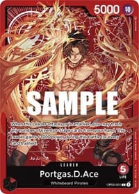 Portgas.D.Ace (Special Goods Set -Ace/Sabo/Luffy-) - One Piece Promotion Cards - One Piece Card Game card