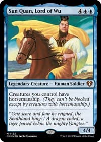 Sun Quan, Lord of Wu - Commander Masters - Magic: The Gathering card