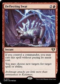 Deflecting Swat - Commander Masters - Magic: The Gathering card