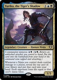 Yuriko, the Tiger's Shadow - Commander Masters - Magic: The Gathering card