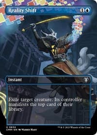 Reality Shift (Borderless) - Commander Masters - Magic: The Gathering card
