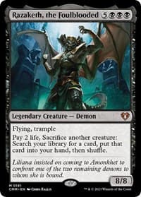 Razaketh, the Foulblooded - Commander Masters - Magic: The Gathering card