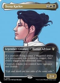 Teysa Karlov (Borderless) - Commander Masters - Magic: The Gathering card