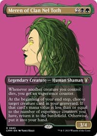 Meren of Clan Nel Toth (Borderless) - Commander Masters - Magic: The Gathering card