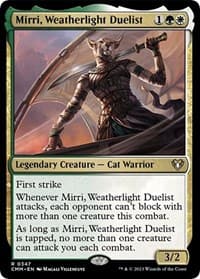 Mirri, Weatherlight Duelist - Commander Masters - Magic: The Gathering card