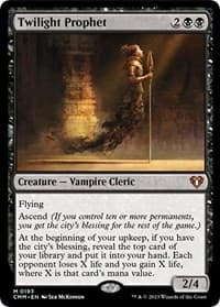 Twilight Prophet - Commander Masters - Magic: The Gathering card
