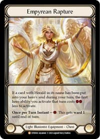 Empyrean Rapture (Extended Art) - Dusk till Dawn - Flesh and Blood TCG card