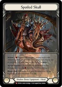 Spoiled Skull (Extended Art) - Dusk till Dawn - Flesh and Blood TCG card