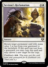 Sevinne's Reclamation - Commander Masters - Magic: The Gathering card