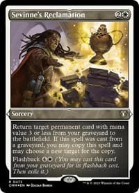 Sevinne's Reclamation (Foil Etched) - Commander Masters - Magic: The Gathering card