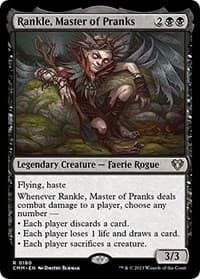 Rankle, Master of Pranks - Commander Masters - Magic: The Gathering card