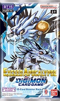 Exceed Apocalypse Booster Pack - Exceed Apocalypse - Digimon Card Game card