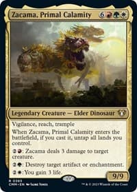 Zacama, Primal Calamity - Commander Masters - Magic: The Gathering card