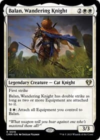 Balan, Wandering Knight - Commander Masters - Magic: The Gathering card