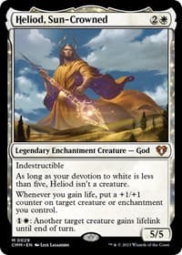Heliod, Sun-Crowned - Commander Masters - Magic: The Gathering card