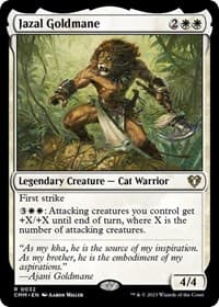 Jazal Goldmane - Commander Masters - Magic: The Gathering card