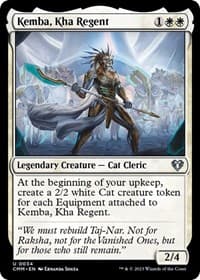 Kemba, Kha Regent - Commander Masters - Magic: The Gathering card