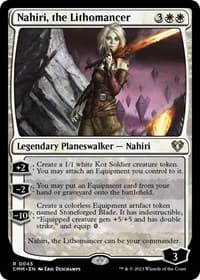 Nahiri, the Lithomancer - Commander Masters - Magic: The Gathering card