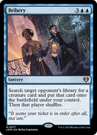 Bribery - Commander Masters - Magic: The Gathering card
