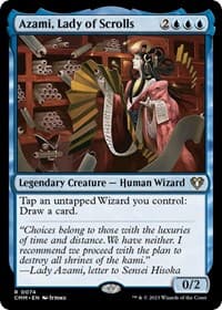 Azami, Lady of Scrolls - Commander Masters - Magic: The Gathering card