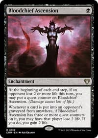 Bloodchief Ascension - Commander Masters - Magic: The Gathering card