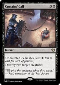 Curtains' Call - Commander Masters - Magic: The Gathering card