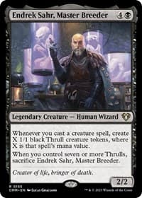 Endrek Sahr, Master Breeder - Commander Masters - Magic: The Gathering card
