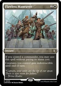 Flawless Maneuver (Foil Etched) - Commander Masters - Magic: The Gathering card